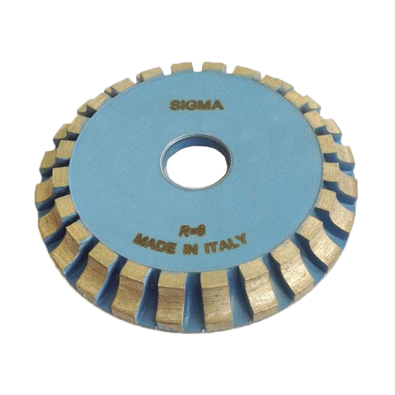 Sigma 8mm x 110mm Long Life Diamond Grinding Wheel M14 Thread 72L